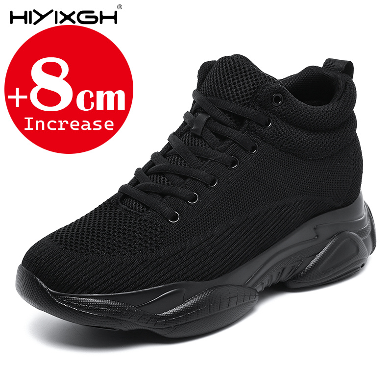Men'S Shoes With Height Increase - Męskie Damskie Sneakersy Podwyższające Wzrost o
