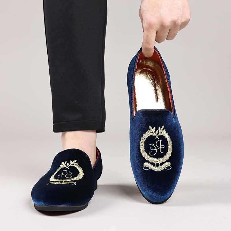 Men'S Shoes Hey Dude - Luksusowe mokasyny męskie ze skóry zamszowej,