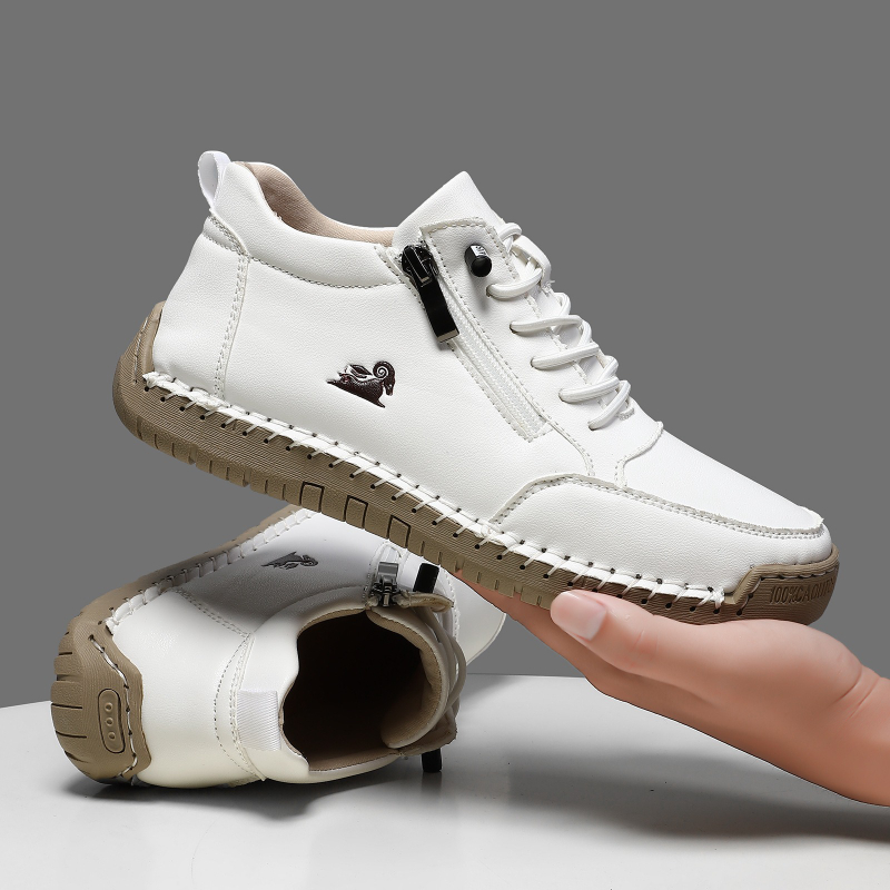 Men'S Shoes Hey Dude - Damskie sneakersy, ręcznie robione skórzane buty