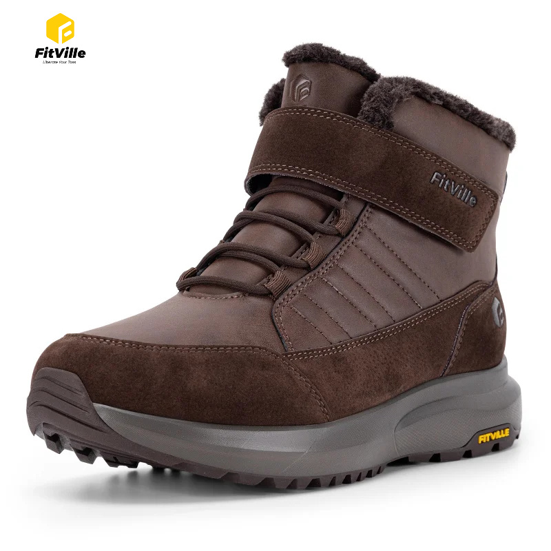 Buty zimowe męskie FitVille o  – Men'S Shoes Water Resistant recenzja i cena