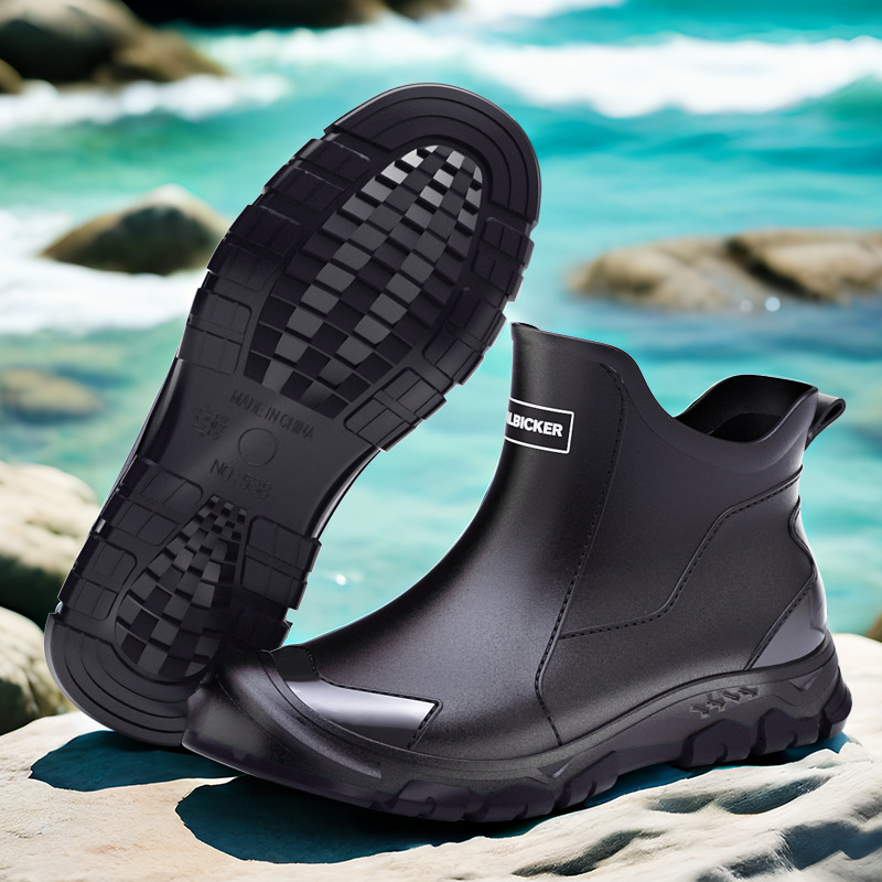 Męskie krótkie kalosze, miejsk – Men'S Shoes Water Resistant recenzja i cena