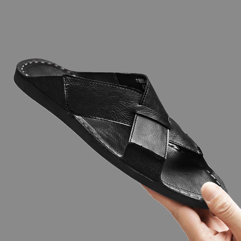 Męskie klapki ze skóry natural – Men'S Shoes Hey Dude recenzja i cena