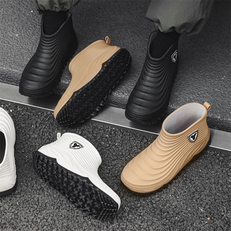 Męskie buty przeciwdeszczowe,  – Men'S Shoes Water Resistant recenzja i cena