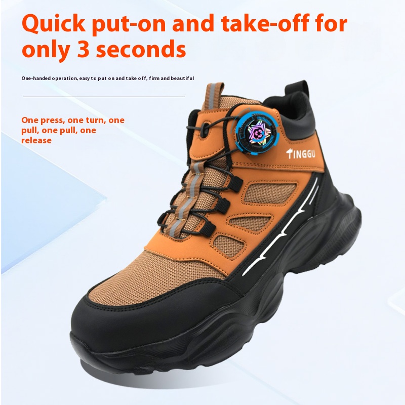 Nowe męskie lekkie buty ochron – Men'S Shoes Water Resistant recenzja i cena