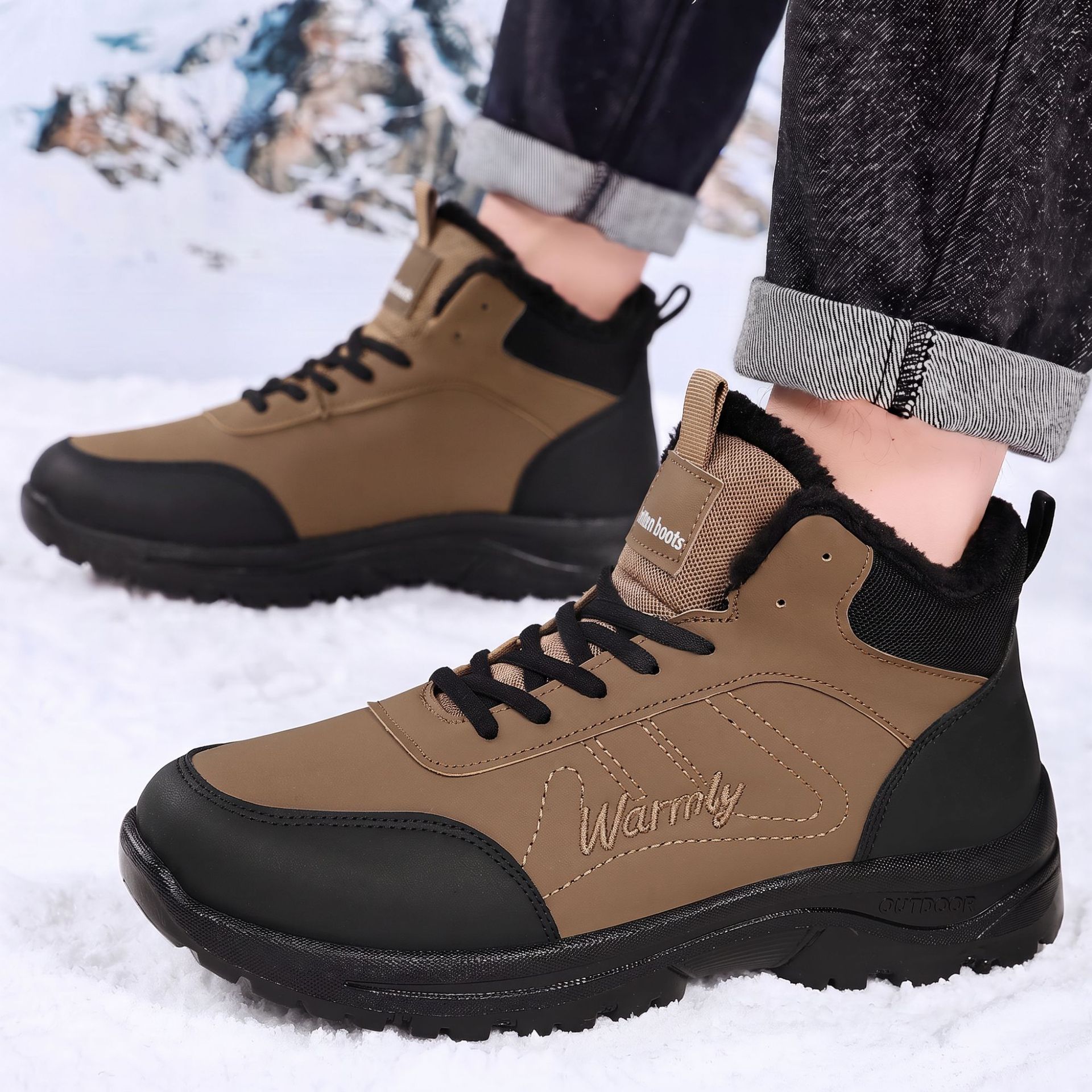Męskie buty z bawełny, z grubą – Men'S Shoes Hoka Sale recenzja i cena