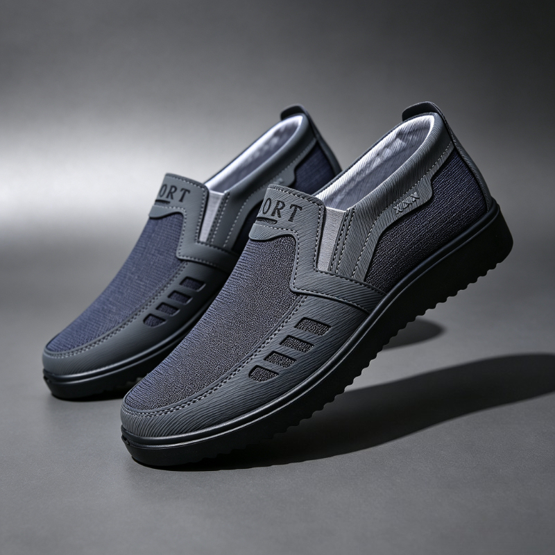 Męskie wsuwane mokasyny z płót – Men'S Shoes Hoka Sale recenzja i cena