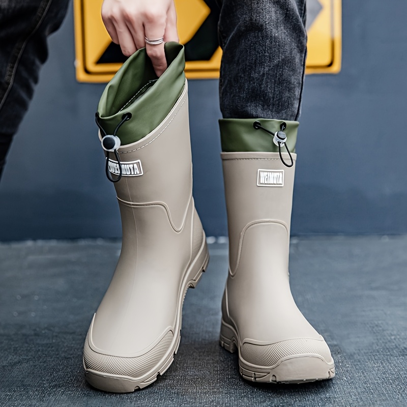 Męskie wodoodporne kalosze do  – Men'S Shoes Water Resistant recenzja i cena