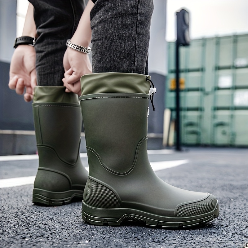Męskie wodoodporne kalosze do  – Men'S Shoes Water Resistant recenzja i cena